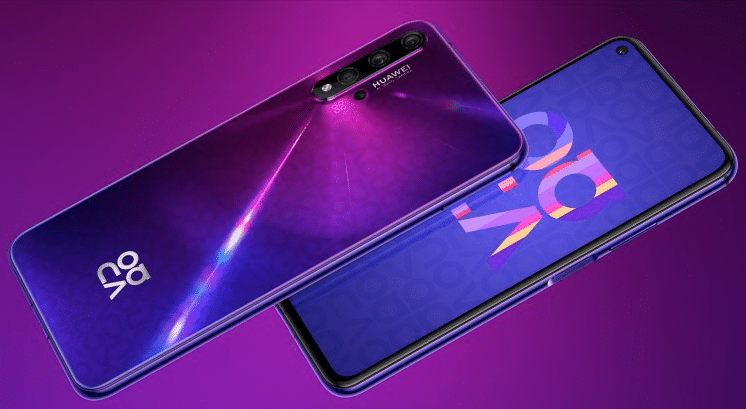 Huawei Nova 5T neues Smartphone Ansicht
