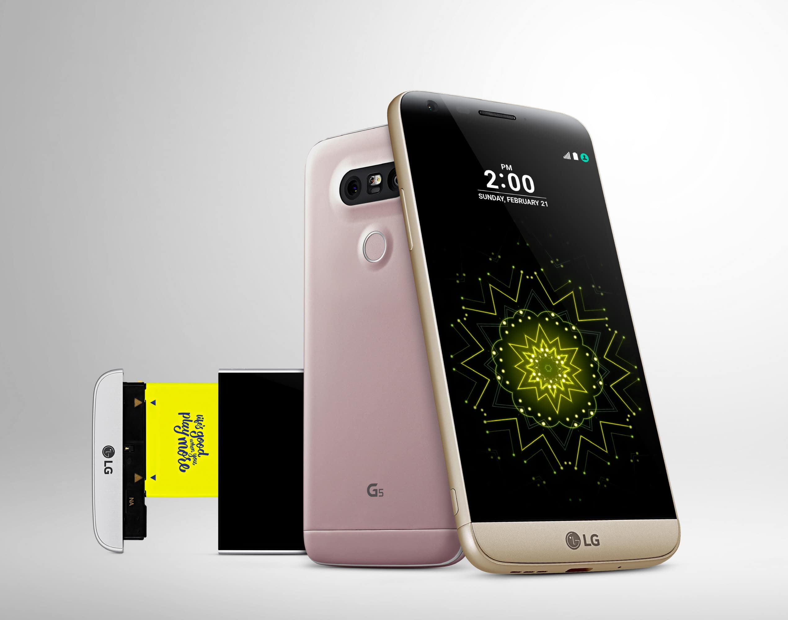 So sah das LG G5 aus. Damals gabs "nur" eine Dual-Kamera.