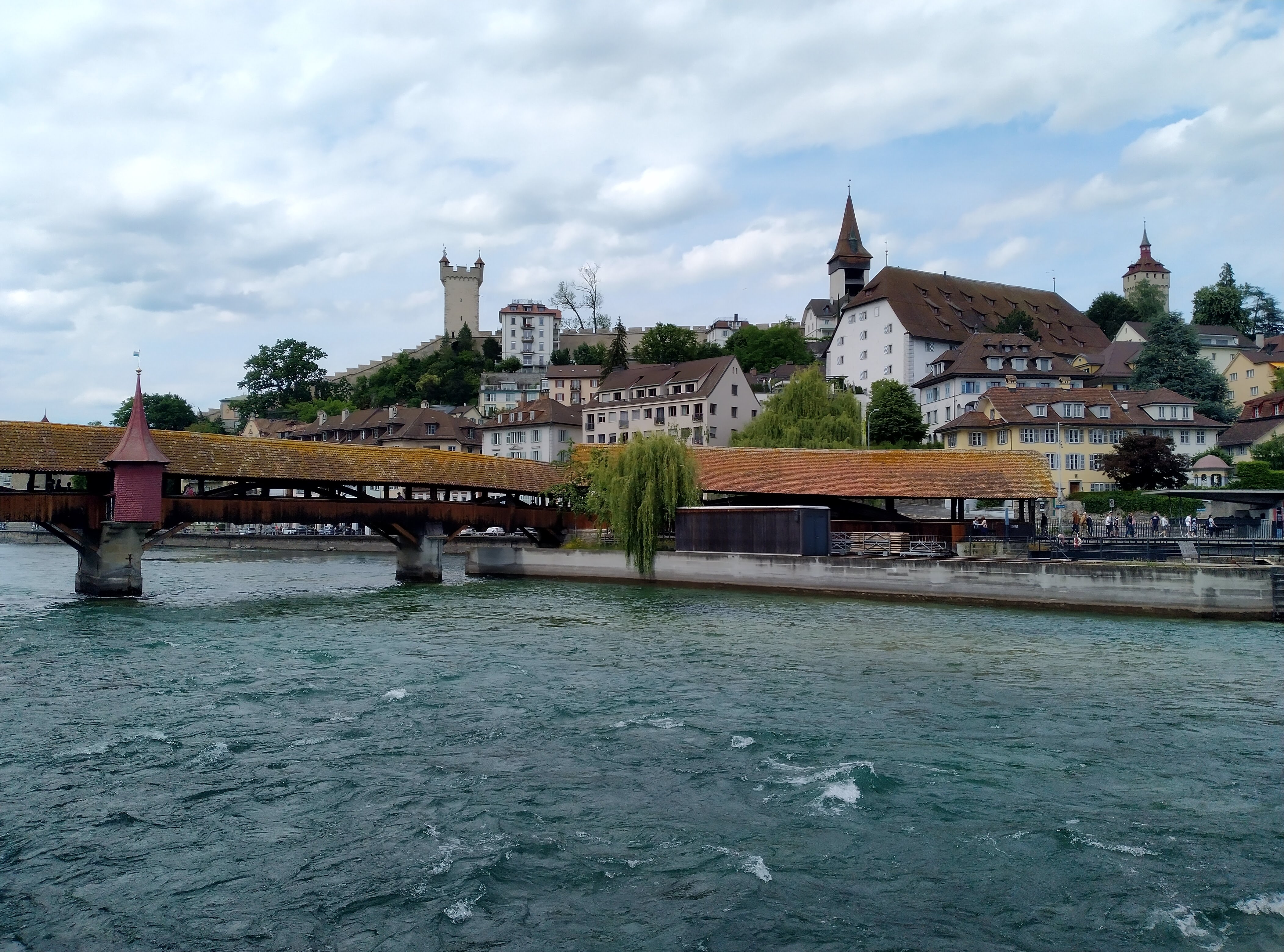 Foto von Luzern, aufgenommen mit dem Nokia 5.3.