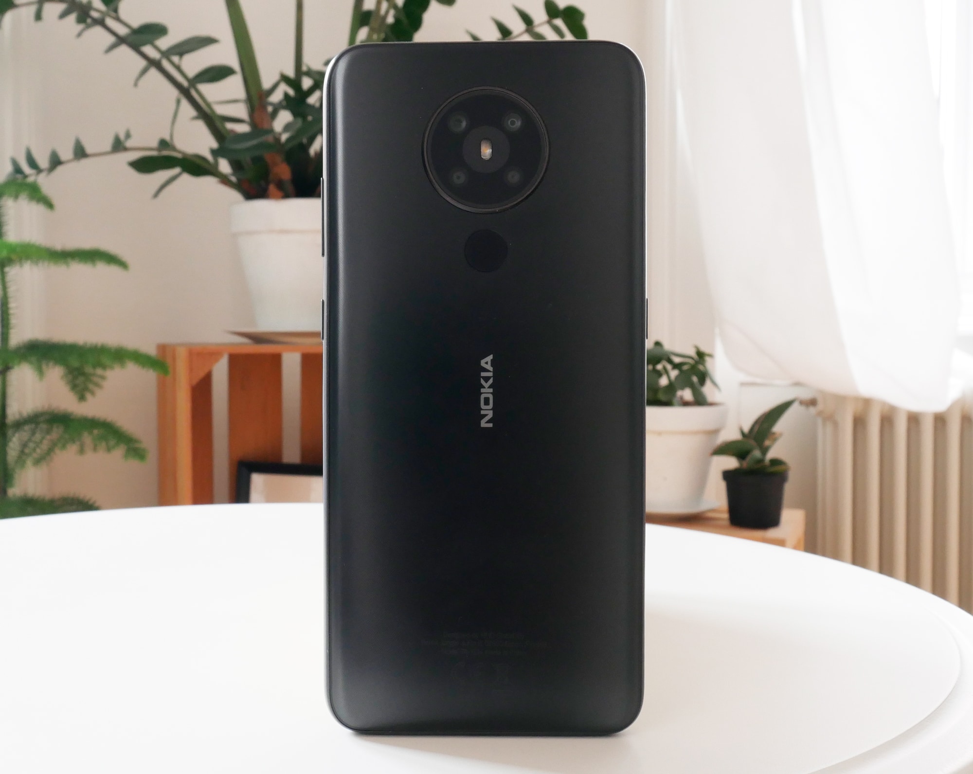 Nokia 5.3 Rückseite mit vier Kameras.