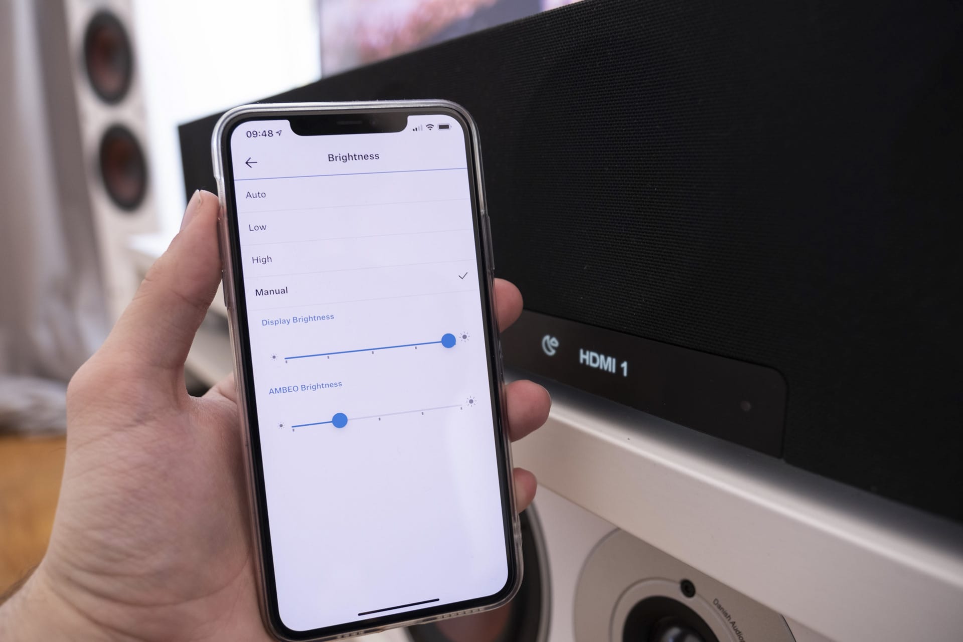 Sennheiser Ambeo Soundbar App Einstellungen