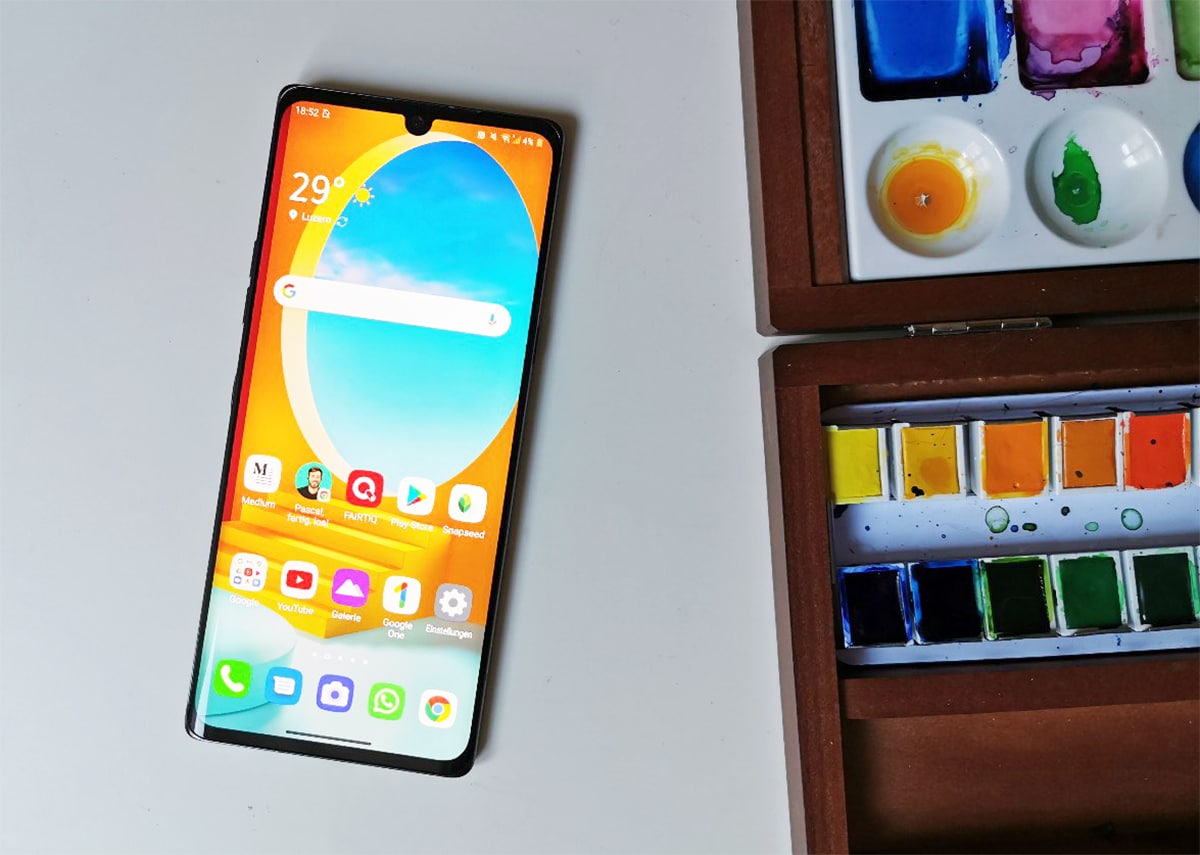 LG Velvet Test